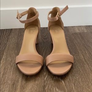 Naturalized Nude Open - Toed Heels